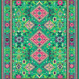 Chic Abstract Expressionist Vibes(Green)