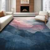 Ultra Soft Area Rug, Non Slip, Stain Resistant, Washable Area Rugs for Living Room, Bedroom, Luxe Washable Non-Shedding Eco-Friendly Ultra-Soft Modern Home Accent(Gray)