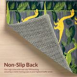 Jurassic Jungle Leaf Composition(Gray)