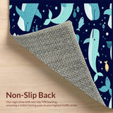 Delightful Oceanic Alphabetic Composition(Blue)