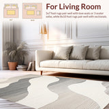 Artistic Grey and Beige Fusion(Beige)