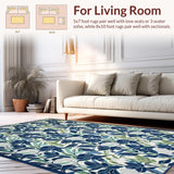 Eclectic Contemporary Bloom Design(Blue)