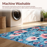 Vibrant Butterfly Floral Motif(Blue)