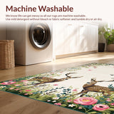 Dynamic Deer Print Fusion(Beige)