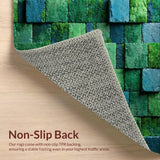 Eco Friendly Green Mosaic Aesthetic(Green)