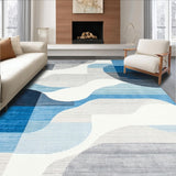 Trendy toned Artistic Flow(Blue)
