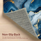 Dynamic Blue and Gold Layers(Blue)