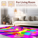 Colorful Youthful Patterned Delight(Pink)