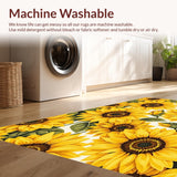 Rustic Whimsical Sunflower Motif(Yellow)