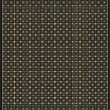 Ultra Soft Area Rug, Non Slip, Stain Resistant, Washable Area Rugs for Living Room, Bedroom, Sophisticated Tiled Gold Shapes(Gold)