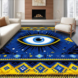 Contemporary Distinctive Ethnic Print(Blue)