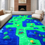 Colorful Interactive Urban Map(Green)