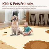 Charming Kawaii Bear Motif(Beige)