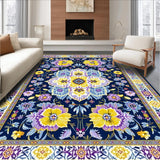 Chic Earthy Floral Composition(Blue)
