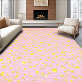 Cozy Light Pink Blooming Motif(Pink)