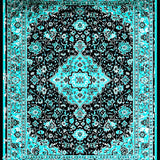 Whimsical Tiled Vintage Look(Blue)