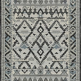 Ultra Soft Area Rug, Non Slip, Stain Resistant, Washable Area Rugs for Living Room, Bedroom, Elegant Softly Textured Design(Gray)