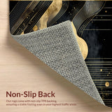 Stylish Modernist Wave Composition(Black)