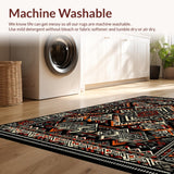 Vibrant Abstract Linear Design(Black)