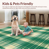 Inviting Farmhouse Plaid Aesthetic Touch(Beige)