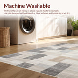 Elegant Color Block Geometric Arrangement(Beige)