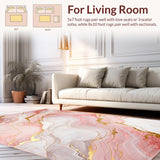 Chic Blush Marble Aesthetic(Pink)