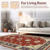 Sophisticated Warm Color Trellis(Red)