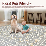 Chic High Low Geometric Motif(Gray)