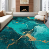 Glistening Gold Crack Artistry(Blue)