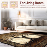 Cozy Rustic Tree Design Elements(Brown)