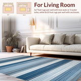 Lively Modern Geometric Weave(Blue)