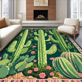 Lively Southwest Inspired Decorative Touch(Green)