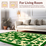 Cute Clover Centric Design Element(Green)