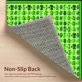Earthy Tones Irish Heritage Floor Covering(Green)