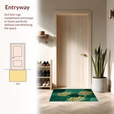 Cozy Vintage Medallion Design(Green)