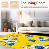 Radiant Yellow and Blue Harmony(Yellow)