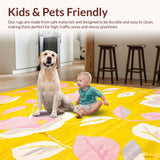 Bright Floral Circular Accent(Yellow)