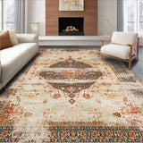 Elegant Distressed Diamond Arrangement(Beige)