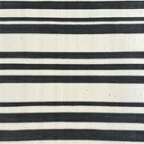 Ultra Soft Area Rug, Non Slip, Stain Resistant, Washable Area Rugs for Living Room, Bedroom, Modern Berber Stripe Farmhouse Living Room Rug(Black)