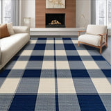 Contemporary Chic Plaid Aesthetic(Blue)