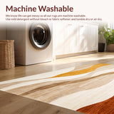 Beige Wave Area(Beige)