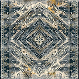 Contemporary Textured Ogee(Gray)