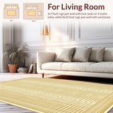 Trendy Geometric Arrangement in Neutral(Beige)