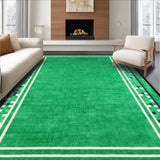 Elegant Green Geometric Composition(Green)