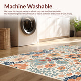 Floral Vintage Beige Medallion(Beige)