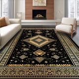 Chic Minimalist Geometric Fusion(Black)