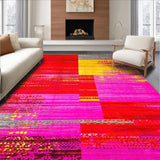 Elegant Bold Color Splash(Red)