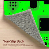 Charming Youthful Pixelated Design(Green)