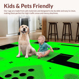 Charming Youthful Pixelated Design(Green)