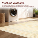 Contemporary Cream Toned Stripes(Beige)